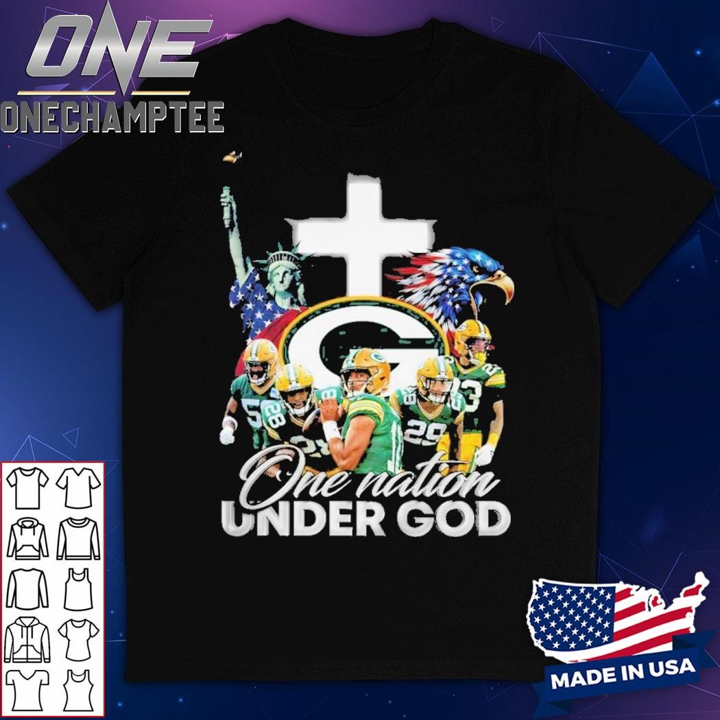 Green Bay Packers One Nation Under God Unisex T-Shirt