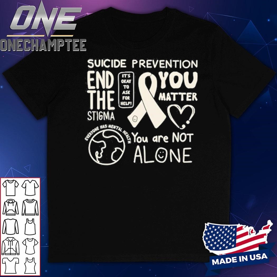 Happiness Project Sucide Prevention 2024 Shirt