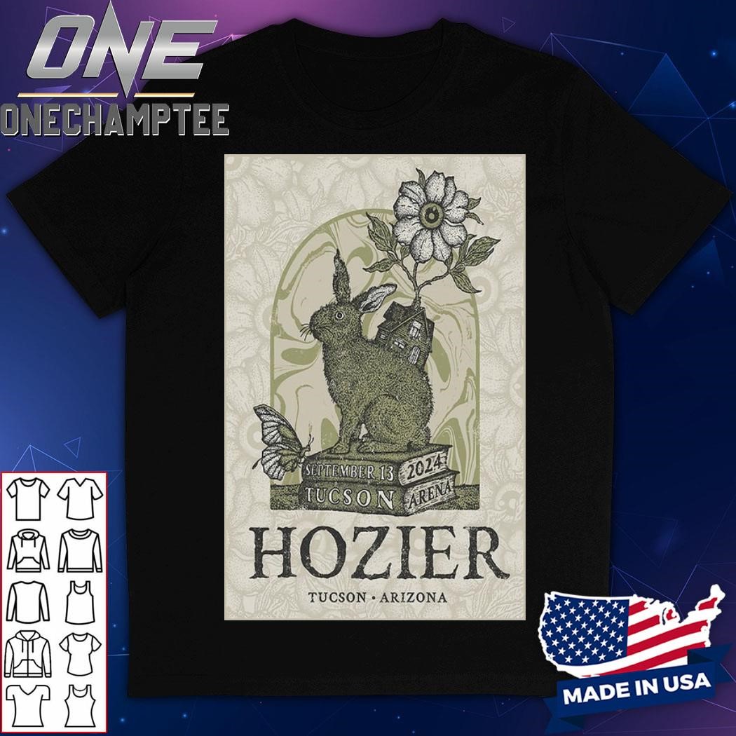 Hozier Concert Tucson Arena September 13 2024 Poster Shirt