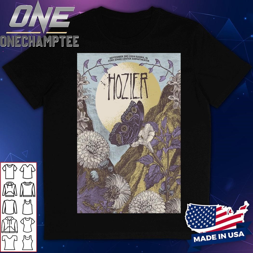 Hozier In Nampa, ID On September 3 2024 Tour Poster Shirt