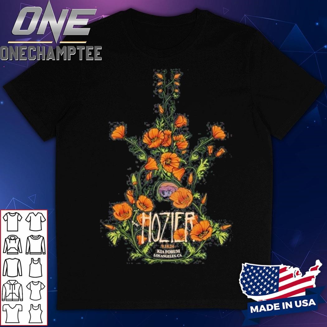 Hozier Los Angeles September 18 2024 Show Shirt