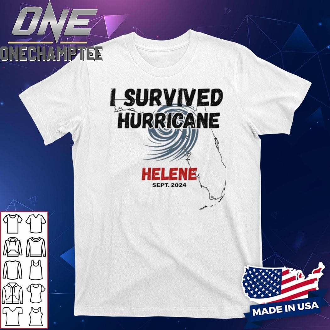 I Survived Hurricane Helene Florida Sept 2024 Shirt