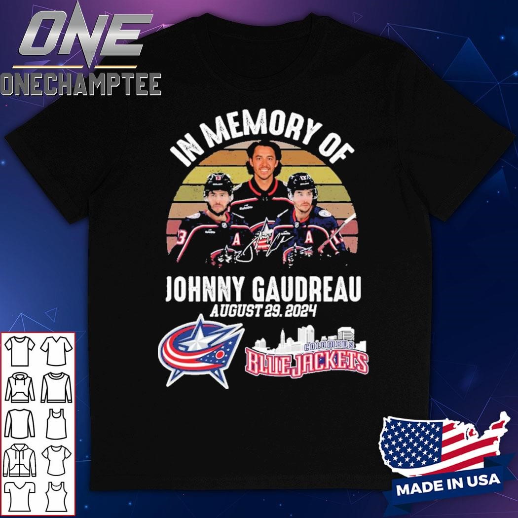 In Memory Of Johnny Gaudreau August 29 2024 Shirt