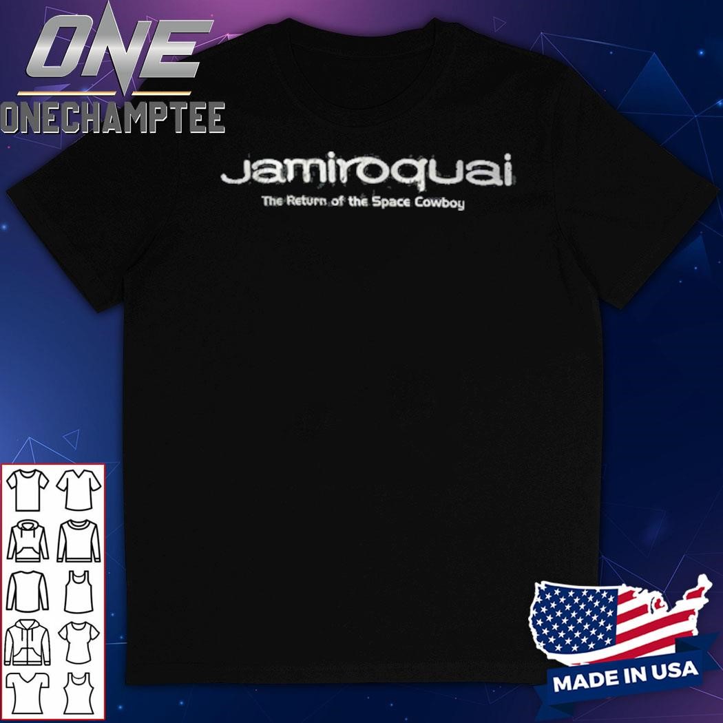 Jamiroquai Space Cowboy 30Th Anniversary Tracklist T-Shirt