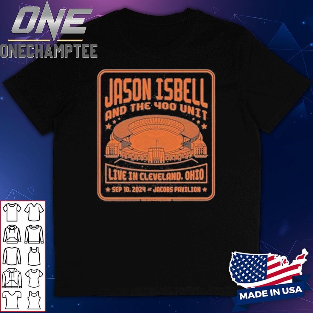 Jason Isbell And The 400 Unit Jacobs Pavilion, Cleveland OH September 10th 2024 Shirt