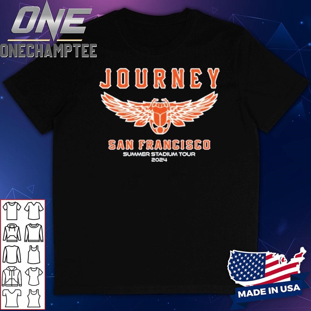 Journey San Francisco Summer Tour 2024 T-Shirt