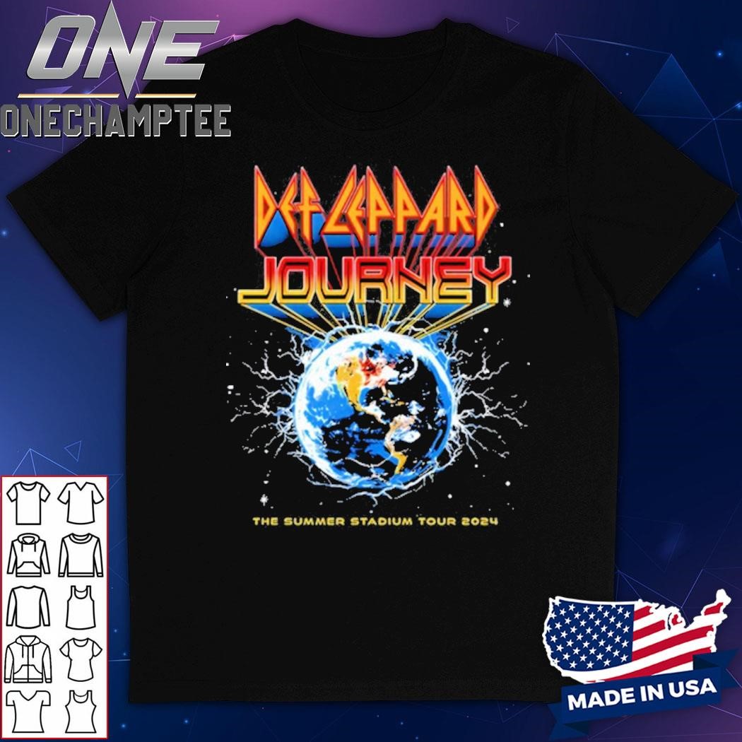 Journey The Summer Stadium Tour 2024 Event Shirt