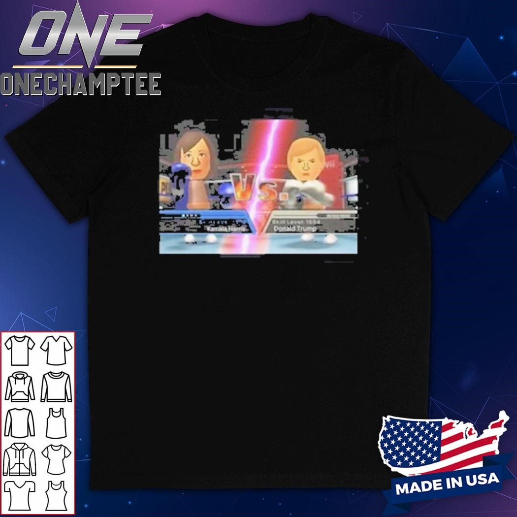 Kamala Haris X Donald Trump Mii Boxing Presidential Election Shirt