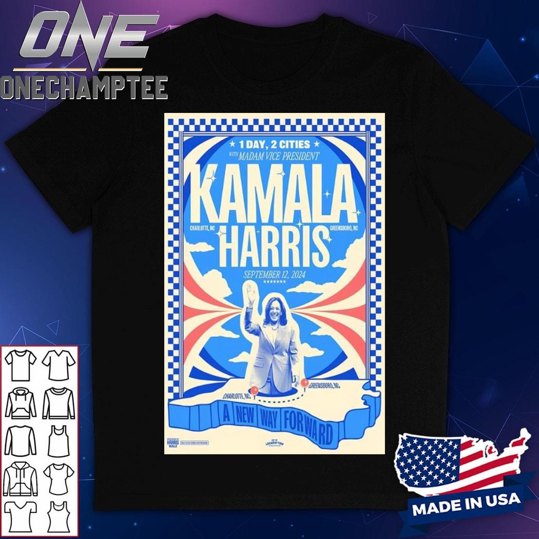 Kamala Harris September 12, 2024 A New Way Forward Poster Shirt