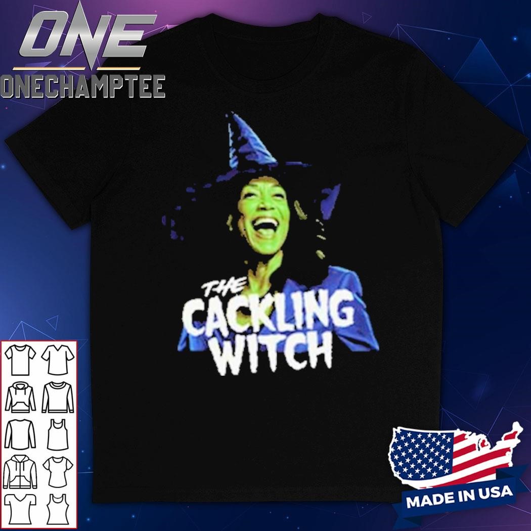 Kamala The Cackling Witch Kamala Witch Kamala Halloween T-Shirt