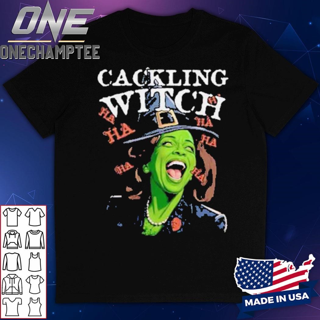 Kamala Witch Kamala Cackling Witch T-Shirt