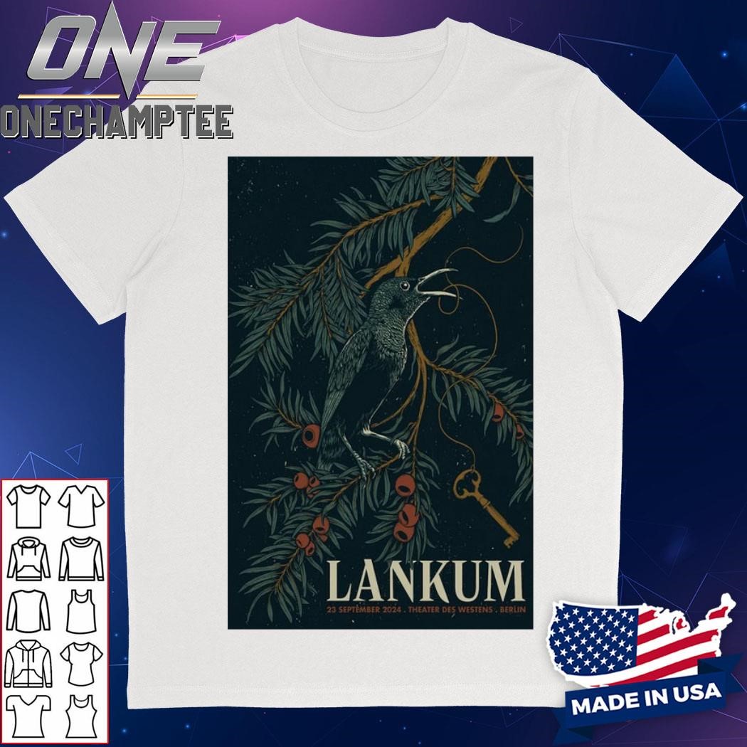 LANKUM Band Sept 23 2024 In Theater Des Westens, Berlin Poster Shirt