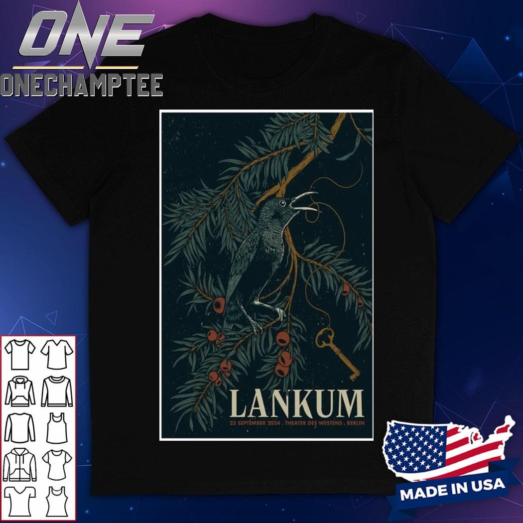 Lankum At Theater Des Westens In Berlin, Germany September 23, 2024 Poster Shirt