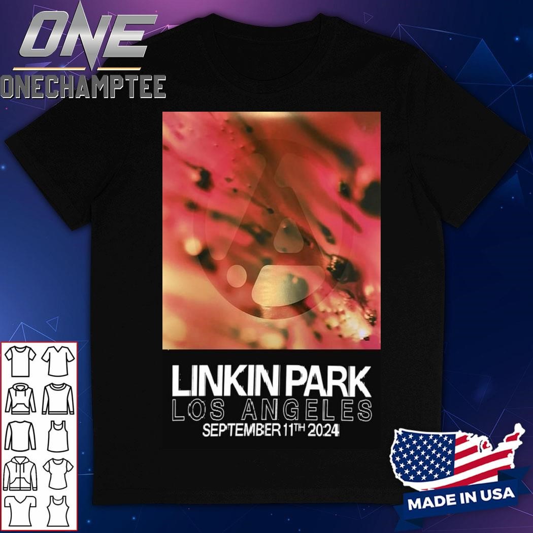 Linkin Park In Los Angeles, CA On September 11 2024 Tour Poster Shirt