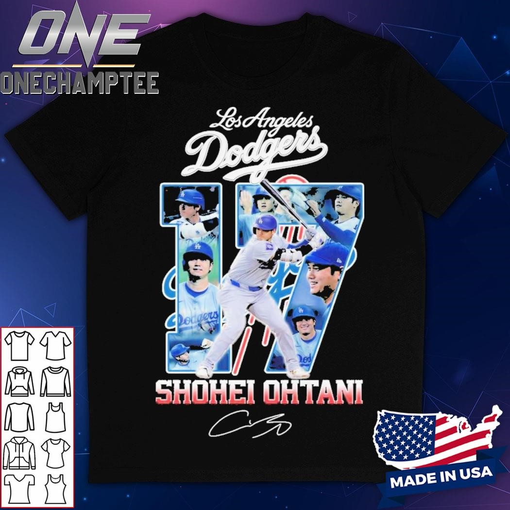 Los Angeles Dodgers Shohei Ohtani Number 17 Best Player In 2024 T-Shirt