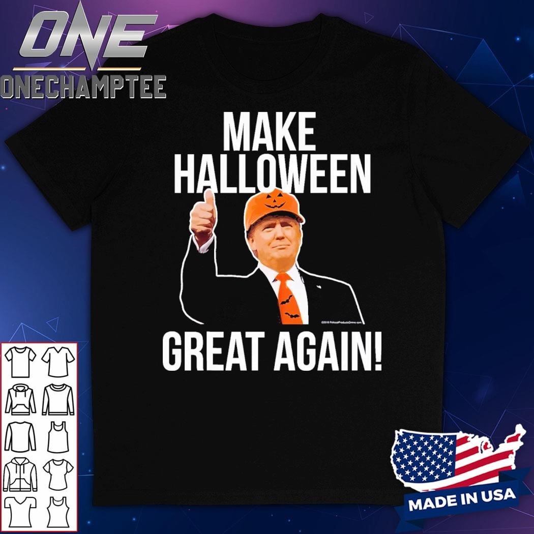 Make Halloween Great Again Donald Trump 2024 T-Shirt