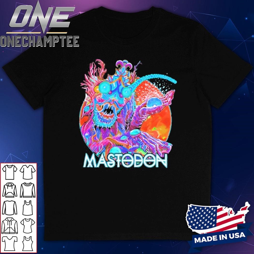 Mastodon Once More Round The Sun Alt Color Art Prints Shirt