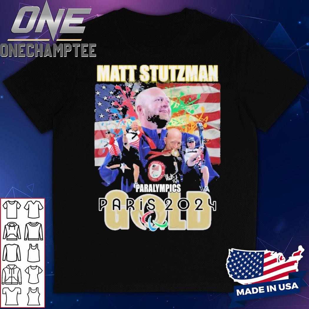 Matt Stutzman Paralympics GOLD Paris 2024 T-Shirt