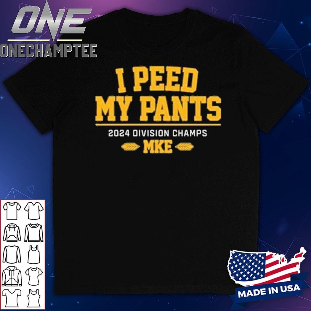 Milwaukee Baseball I Peed My Pants 2024 Division Champs Shirt