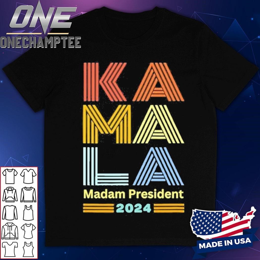 Morgan J. Freeman Kamala Madam President 2024 Shirt