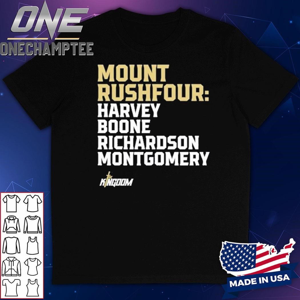 Mount Rushfour Harvey Boone Richardson Montgomery Shirt