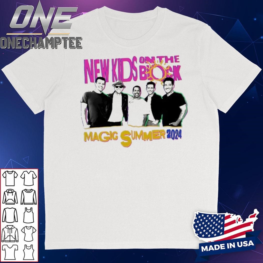 NKOTB Magic Summer 2024 Tour Shirt