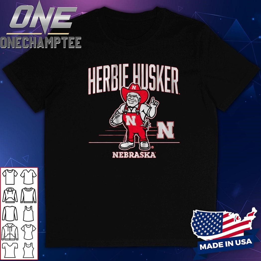 Nebraska Football Herbie Mascot Shirt