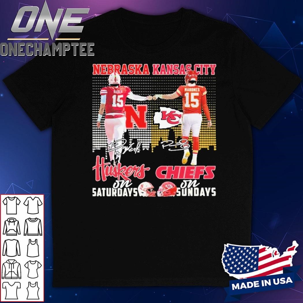 Nebraska Huskers – Kansas City Chiefs Signature Unisex T-Shirt