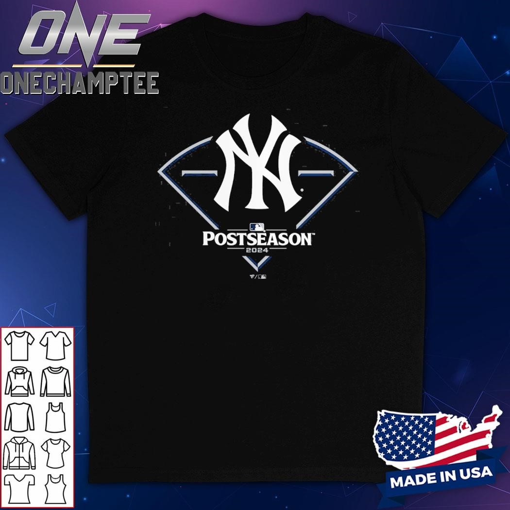 New York Yankees 2024 MLB Postseason Around The Horn T-Shirt