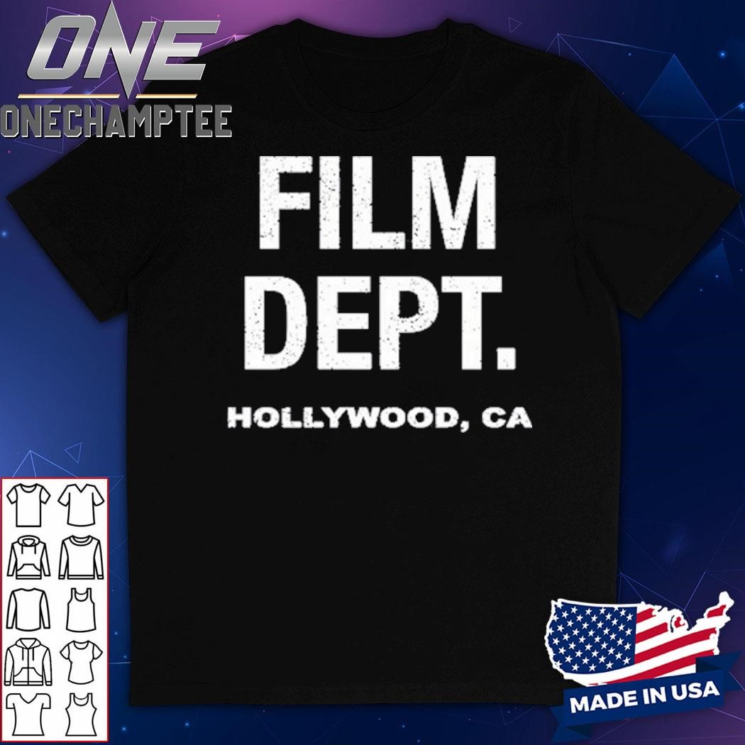 Nightclap Film Dept Hollywood Shirt