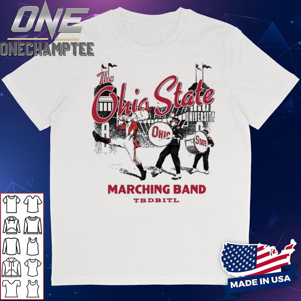 Ohio State Buckeyes Mitchell & Ness Marching Band 2024 Shirt