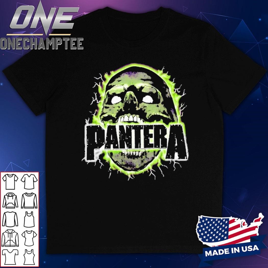 Pantera Shocked Skull T-Shirt