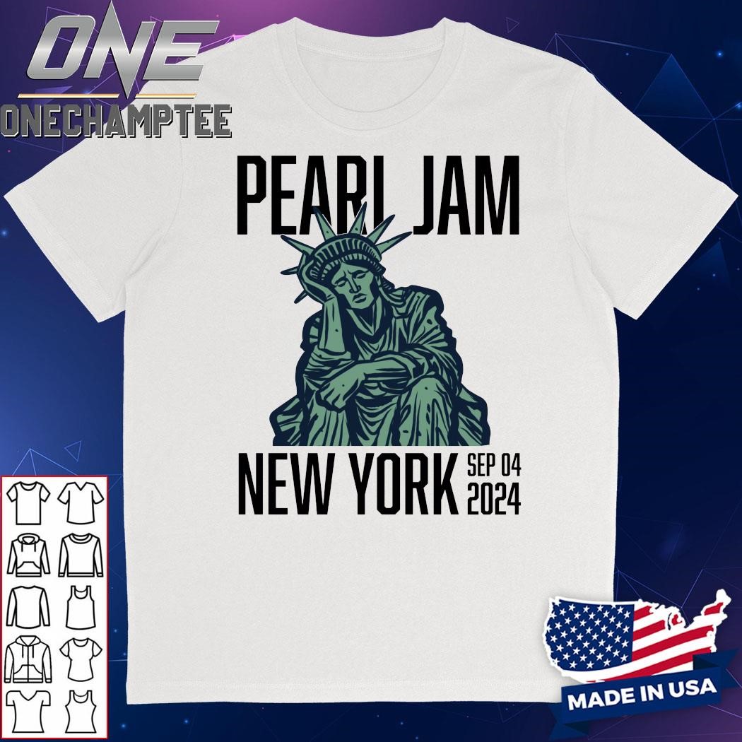 Pearl Jam Dark Matter World Tour 2024 Event Tee At Madison Square Garden New York NY On September 3rd 2024 Shirt