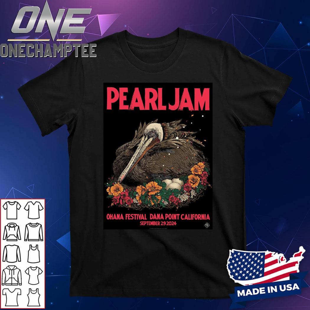 Pearl Jam Ohana Festival Dana Point Sep 29 2024 T-Shirt