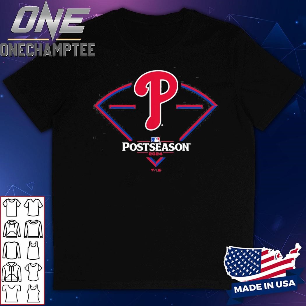 Philadelphia Phillies 2024 MLB Postseason Around The Horn T-Shirt