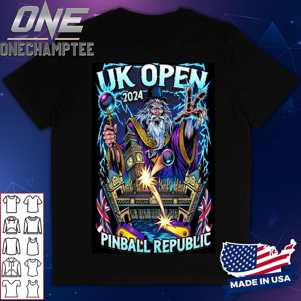 Pill Republic UK Open 2024 Event Poster Shirt