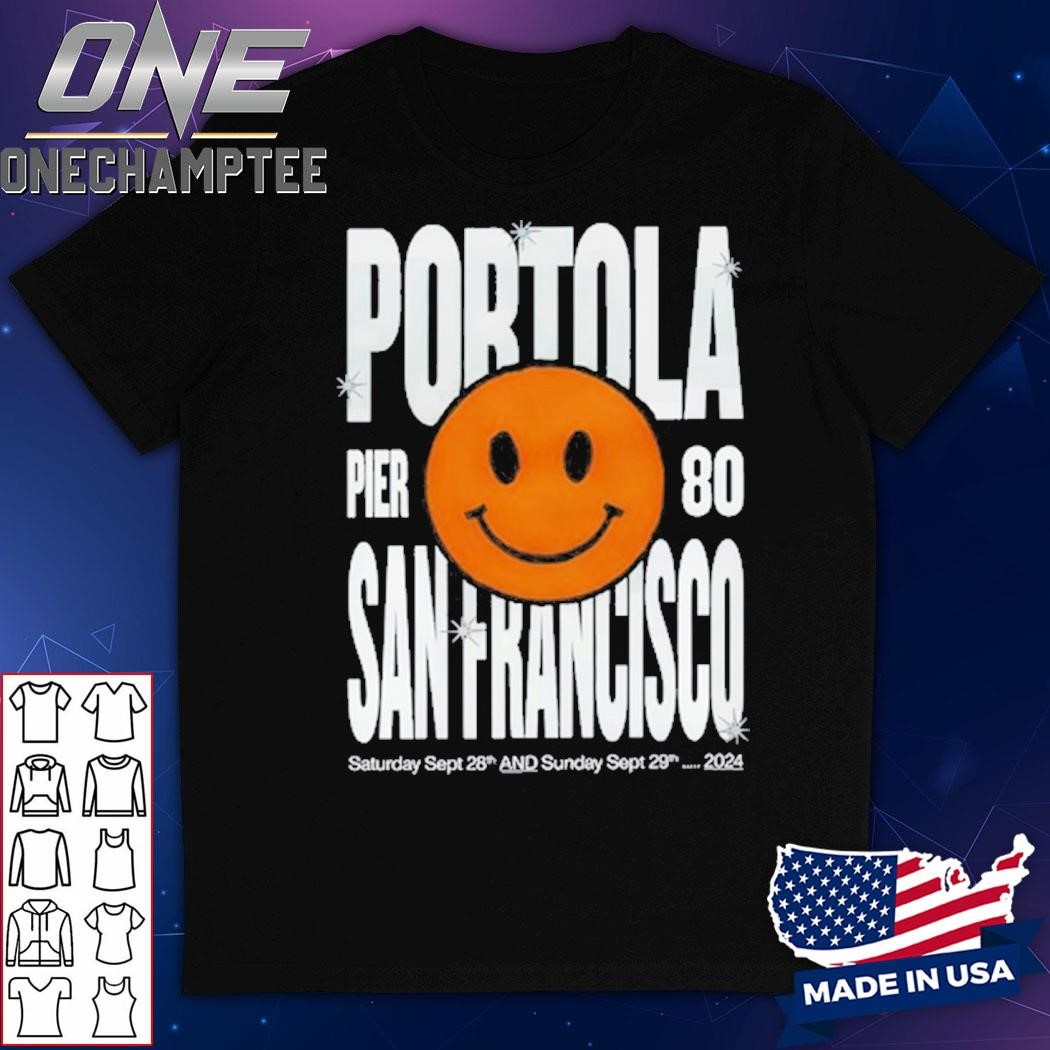 Portola Smiley Lineup Shirt