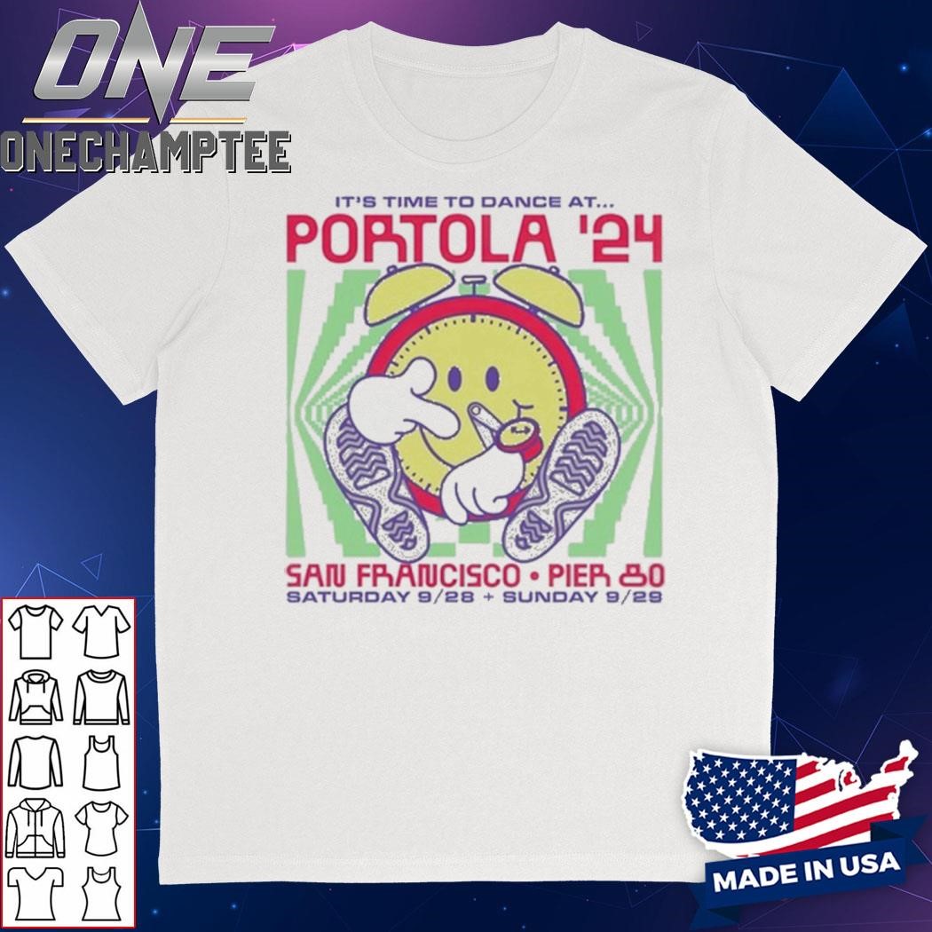 Portola Time To Dance Lineup Shirt