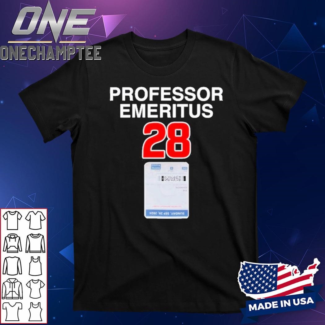 Professor Emeritus 28 Shirt