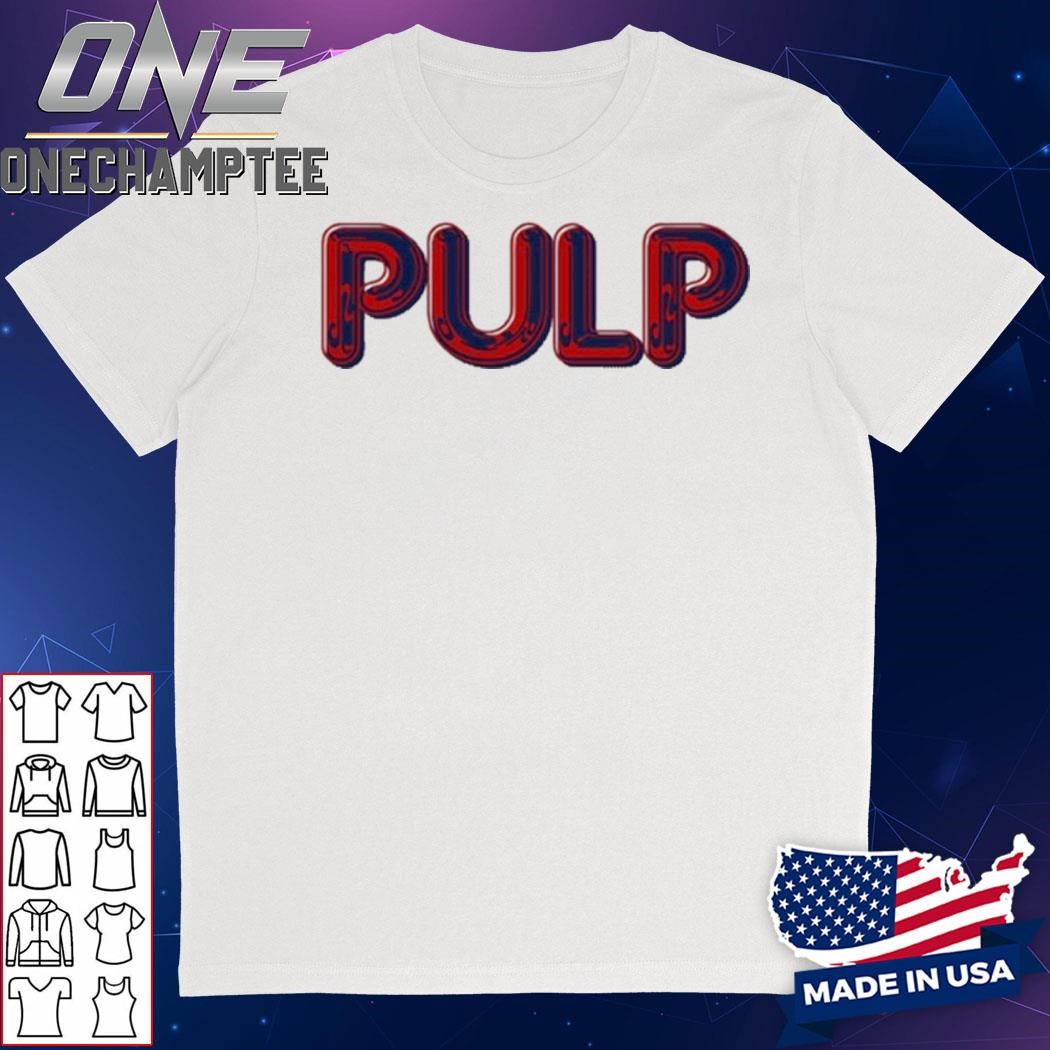 Pulp Us Tour Encore Ecru Shirt