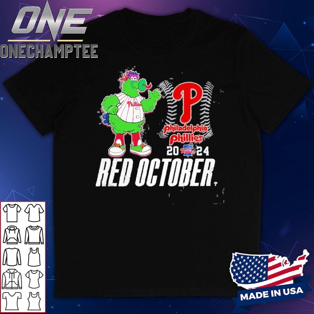 Red October Philadelphia Phillies 2024 T-Shirt