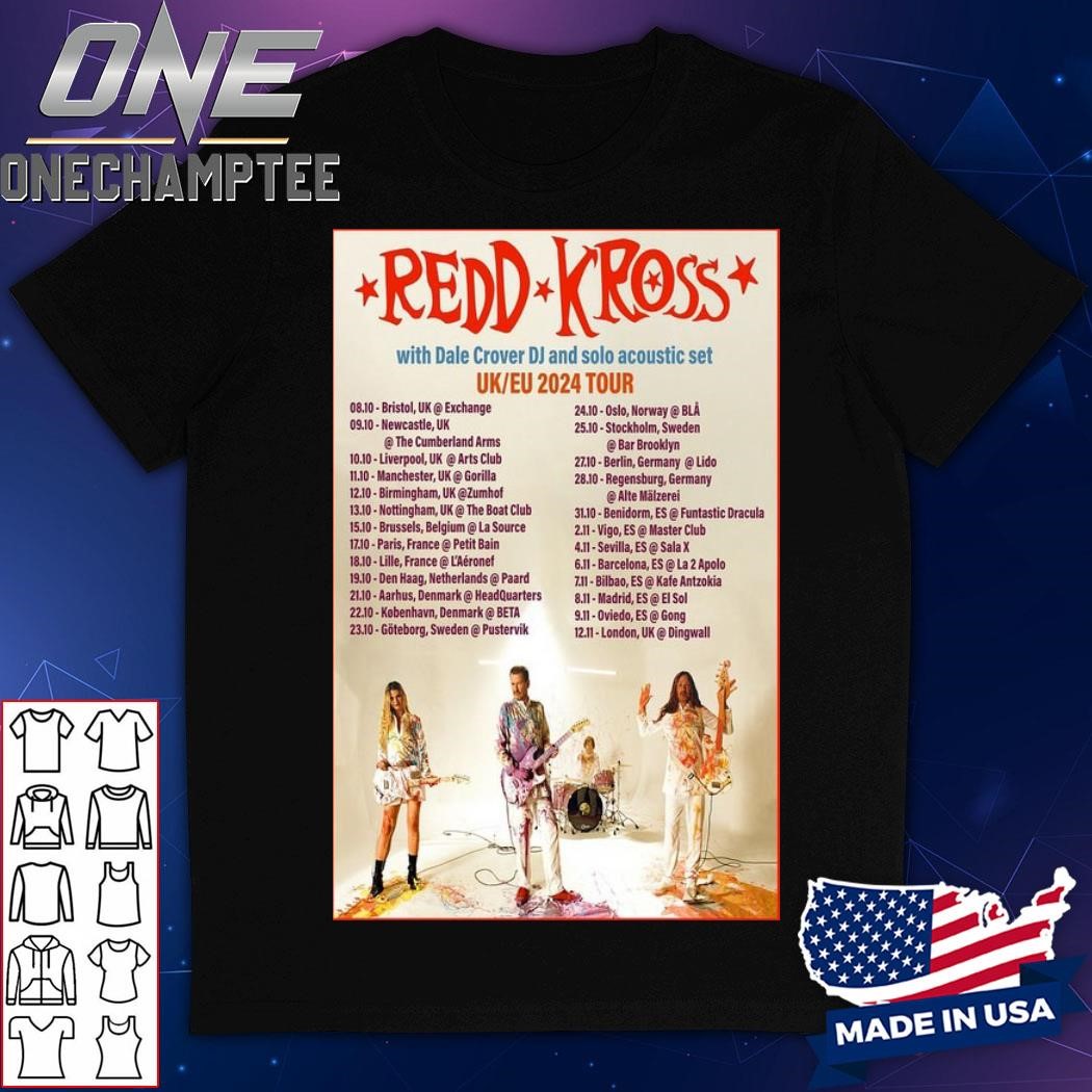 Redd Kross UK EU 2024 Tour Poster Shirt