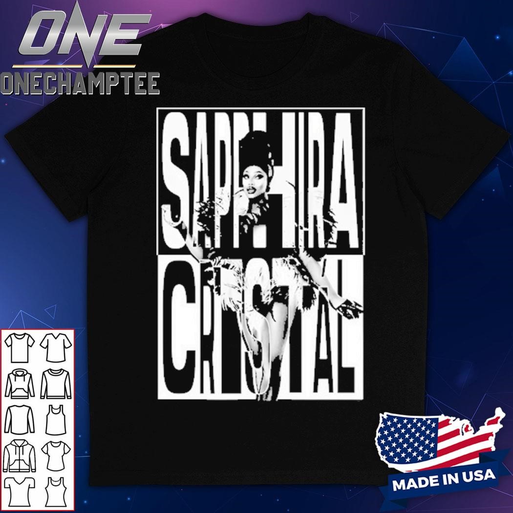 Sapphira Cristal B&W Shirt