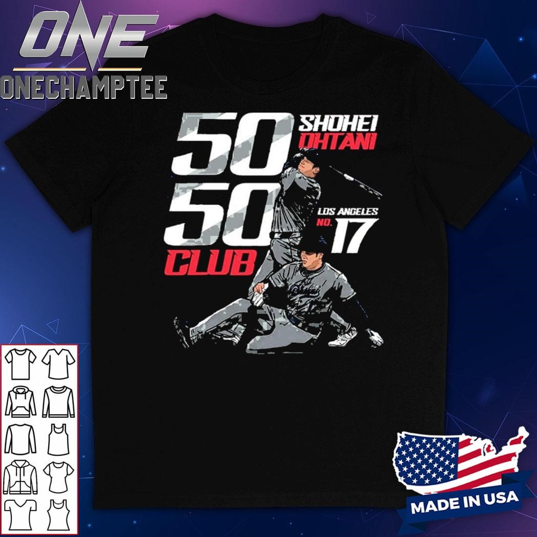 Shohei Ohtani Los Angeles Dodgers 50 50 Club Shirt