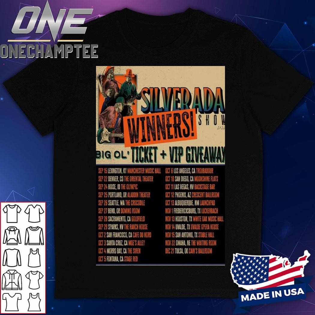 Silverada Show 2024 Winners Poster Shirt