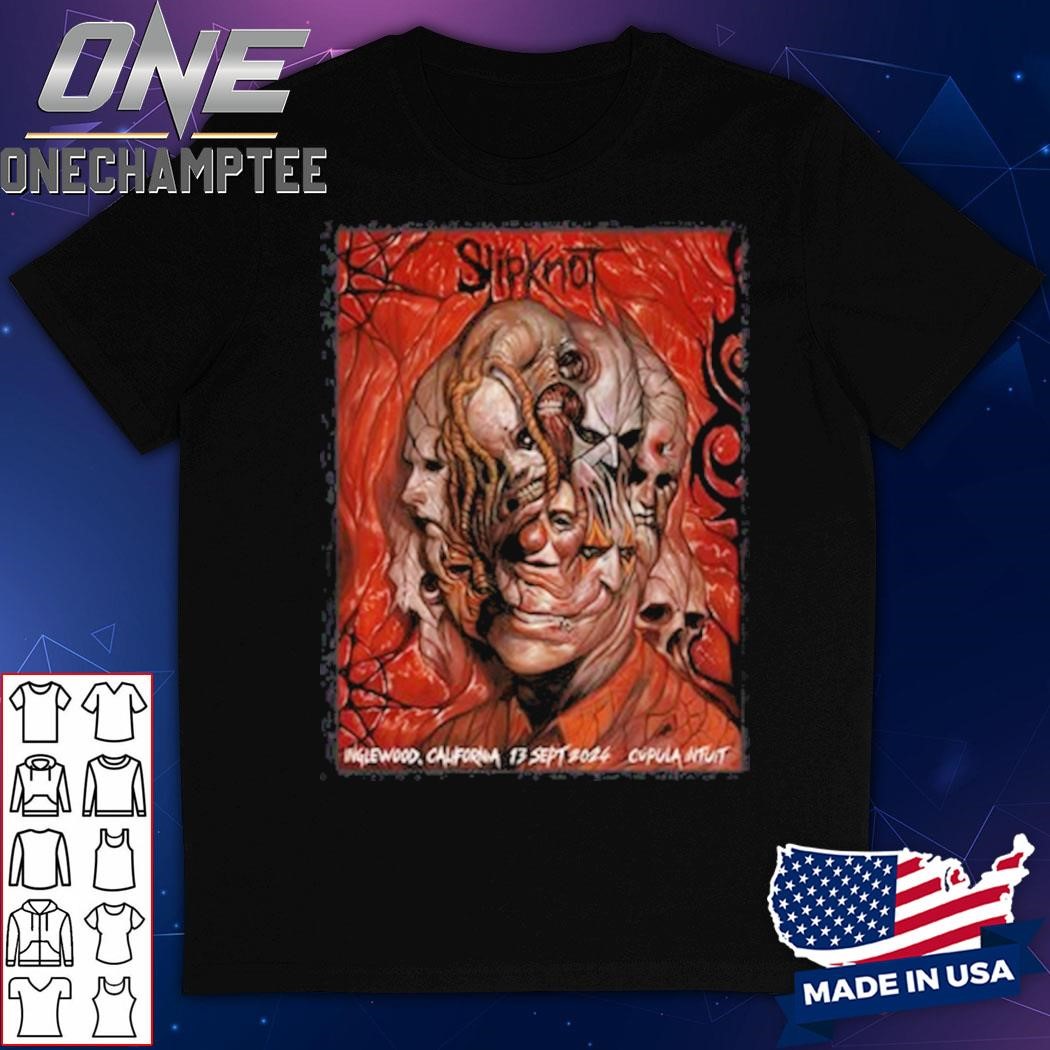 Slipknot In Inglewood, CA On September 13 2024 Tour Shirt