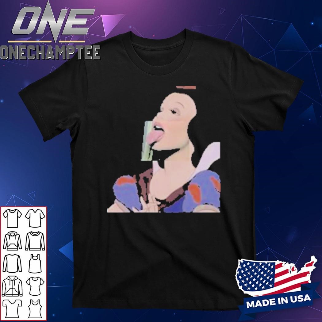 Snow White Tongue Mashup T-Shirt