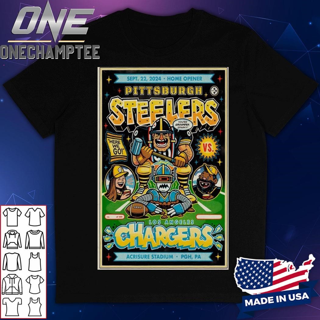 Steelers On September 22 2024 At Acrisure Stadium, Pittsburgh, PA Event Poster Shirt