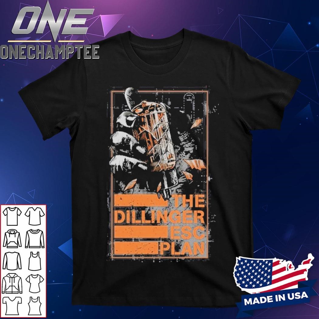 The Dillinger Escape Plan Shattered Shirt