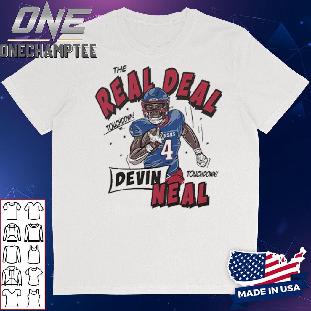 The Real Deal Devin Neal Kansas Jayhawks Shirt